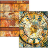 Past Time Mixed Media Book Papers Junk Journal / Scrapbooking By Lu Mania For Ciao Bella MA004