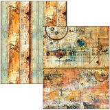 Past Time Mixed Media Book Papers Junk Journal / Scrapbooking By Lu Mania For Ciao Bella MA004