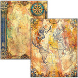 Past Time Mixed Media Book Papers Junk Journal / Scrapbooking By Lu Mania For Ciao Bella MA004