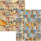 Journet Ahead Mixed Media Book Papers Junk Journal / Scrapbooking By Lu Mania For Ciao Bella MA006