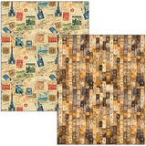 Journet Ahead Mixed Media Book Papers Junk Journal / Scrapbooking By Lu Mania For Ciao Bella MA006