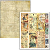 Journet Ahead Mixed Media Book Papers Junk Journal / Scrapbooking By Lu Mania For Ciao Bella MA006