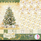 Sparkling Christmas Patterns Pad 12x12 Paper Pad BY Ciao Bella CBT069