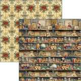 Toy Shop Christmas Patterns Pad 12x12 Paper Pad BY Ciao Bella CBT089