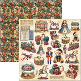 Toy Shop Christmas Patterns Pad 12x12 Paper Pad BY Ciao Bella CBT089