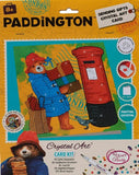 Sending Gifts Paddington Bear Crystal Art - Dimond Art Card Kit 7x7 Inches By Craft Buddy CCK-PDB201