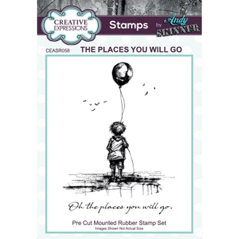 The Places You Will Go Water Colour Sketch Collection By Andy Skinner For Creative Expressions CEASR058