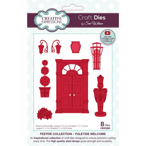 Yuletide Welcome Christmas Festive Collection 2024 by Sue Wilson Creative Expressions CED3286