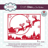 Moonlight Sleigh Cover Plate Christmas Festive Collection 2024 by Sue Wilson Creative Expressions CED3289