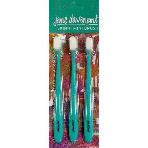 Skinni Mini Brush Pack of 3 Jane Davenport By Creative Expressions CEJDSKINNI