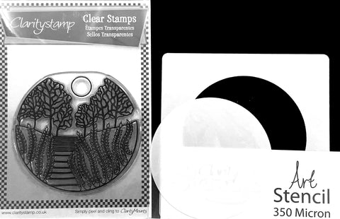 Carmel Set Stamp Remountable Set By Claritystamp Barbara Grey