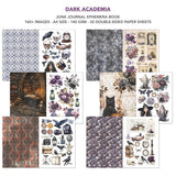 Dark Academia Junk Journal & Ephemera Paper Book A4 32 Pages By Ciao Bella CBB014