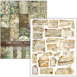 Time Capsule Mixed Media Book Papers Junk Journal / Scrapbooking By Lu Mania For Ciao Bella MA001