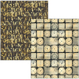 Time Capsule Mixed Media Book Papers Junk Journal / Scrapbooking By Lu Mania For Ciao Bella MA001