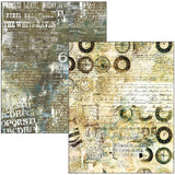 Time Capsule Mixed Media Book Papers Junk Journal / Scrapbooking By Lu Mania For Ciao Bella MA001