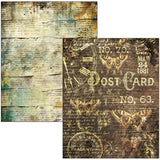 Time Capsule Mixed Media Book Papers Junk Journal / Scrapbooking By Lu Mania For Ciao Bella MA001