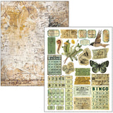 Time Capsule Mixed Media Book Papers Junk Journal / Scrapbooking By Lu Mania For Ciao Bella MA001