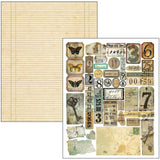Time Capsule Mixed Media Book Papers Junk Journal / Scrapbooking By Lu Mania For Ciao Bella MA001
