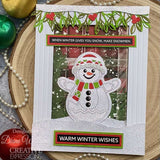 Snowman Paper Cuts Collection Craft Die By Cathie Shuttleworth Creative Expressions CEDPC1246