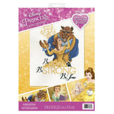 Disney Princess Be Brave - Be Strong - Be True Counted Cross Stitch Kit By Dimensions 70-35358