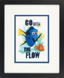 Disney Finding Dory Go With The Flow Counted Cross Stitch Kit By Dimensions 70.65173