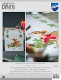 Little Deer With Bunny Table Runner I Stitch Embroidery Cross Stitich Kit Vervaco PN-0166670