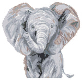 Elephant Counted Cross Stitch Kit Martha Bowyer By My Cross Stitch MBACS01
