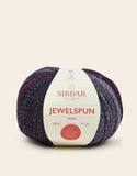 Nordic Noir Jewelspun Aran Yarn - 200g Approx 500m Ball By Sirdar F237 0842