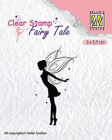 Fairy Tale 14 Dancing Elf Fairy Tale Clear Stamps By Nellie Snellen FTCS016