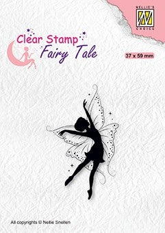 Fairy Tale 19 Dancing Elf Fairy Tale Clear Stamps By Nellie Snellen FTCS021