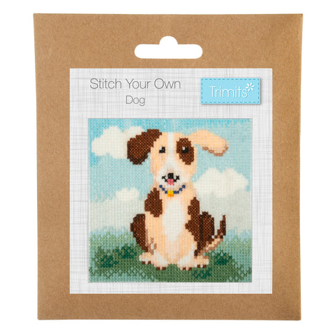 Dog Cross Stitch Stitch You Own Kit By Trimits GCS100
