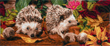 Hedgehogs Counted Cross Stitch Kit By Trimits GCS217