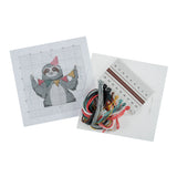 Sloth Cross Stitch Stitch You Own Kit By Trimits GCS53