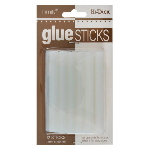 Hi-Tack 11mm Glue Sticks 12 Pack By Hi-Tack Trimits GS14