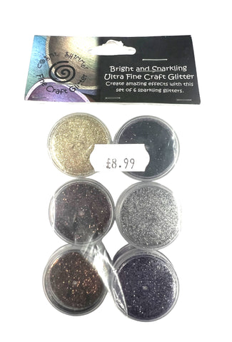 Golden Browns Brights and Sparkling Glitter Ultra Fine Craft Glitter By Cosmic Shimmer