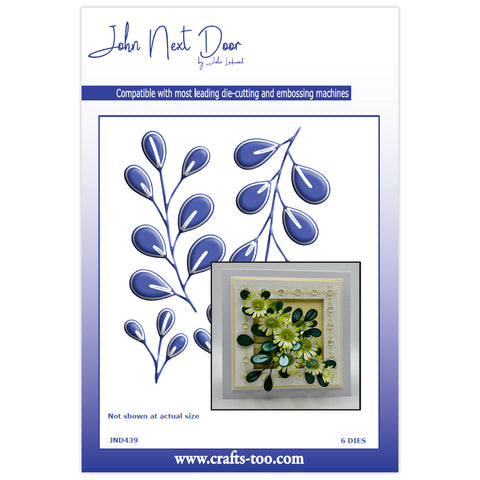 Eucalyptus Leaves John Next Door Dies By John Lockwood (6pcs) JND439