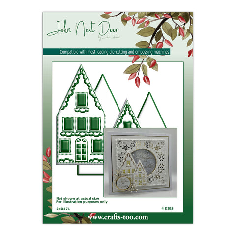 Festive Houses John Next Door Christmas Collection 2024 Dies By John Lockwood JND471