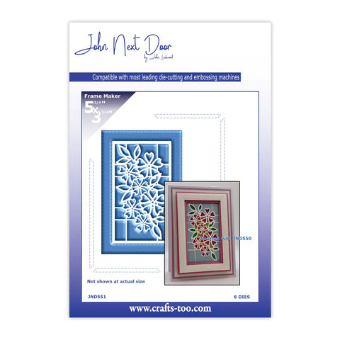 Stitched Lines Frame Maker Die John Next Door By John Lockwood JND551