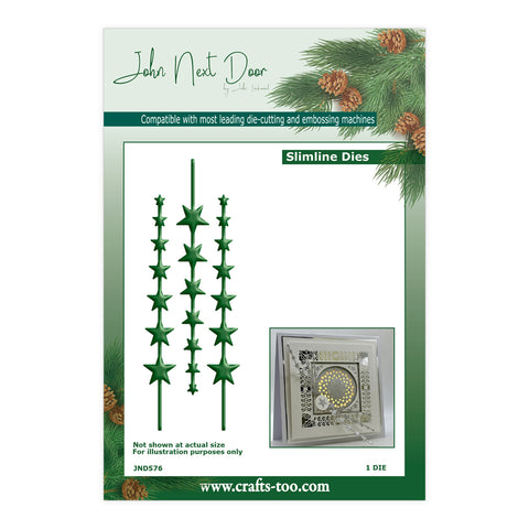 Shooting Stars Die Set John Next Door Christmas Collection 2025 By John Lockwood JND576