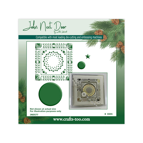 Circle Star Die Set John Next Door Christmas Collection 2025 By John Lockwood JND577