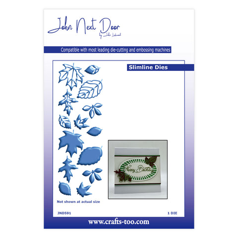 Skeleton Leaves Dies John Next Door By John Lockwood For Craft Too JND591