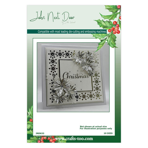 Large Shard Flowers Die Set John Next Door Christmas Collection 2026 By John Lockwood JND633