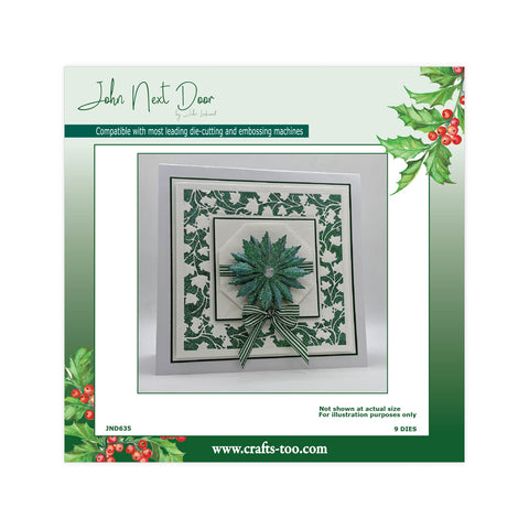 Ivy Swirl Frame Out Die Set John Next Door Christmas Collection 2026 By John Lockwood JND635