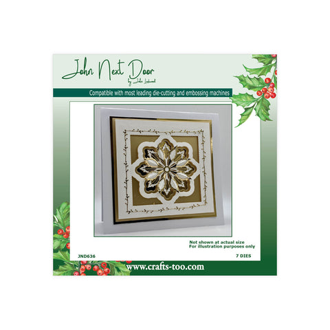 Shard Flower Frame Die Set John Next Door Christmas Collection 2026 By John Lockwood JND636