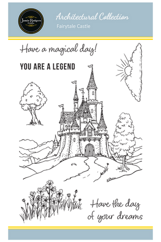 Fairtale Castle Architectural Collection Stamp Set By Jamie Rodgers Crafts JRC0027