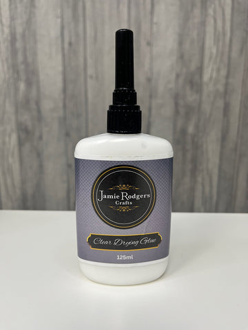 Clear Drying PVA Acrylic Glue By Jamie Rodgers Crafts 125ml JRCA005