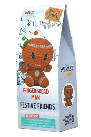Gingerbread Man Festive Friends The Knitty Critters Collection By Creative World of Crafts KC928