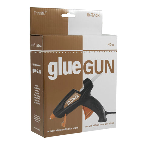Hi-Tack 40w Glue Gun Hot Melt Includes 3 x 11mm Glue Sticks By Hi-Tack Trimits MG140