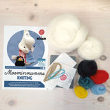 Moominmamma Knitting Felting Kit Moonmin By The Crafty Kit Company CKC-MOOMIN-021