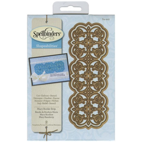 Mary Border Strip Shapebilities by Spellbinders S4-41